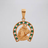 Dije Herradura Caballo 11.75gr / 4.5cm / Oro Amarillo 18K $