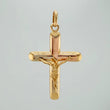 Dije Cruz Cristo 5.75gr / 5cm / Tres Oros  18K $