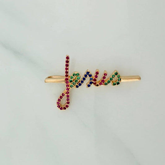 Dije Jesus 2.45gr / 3cm / Oro Amarillo 18K