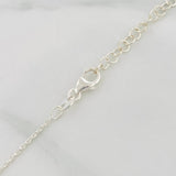 Cadena Hojas 9g / 45cm / 3mm Plata 925
