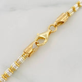 Cadena Ice 13.45g / 45cm / 3.65mm Plata Vermeil 925