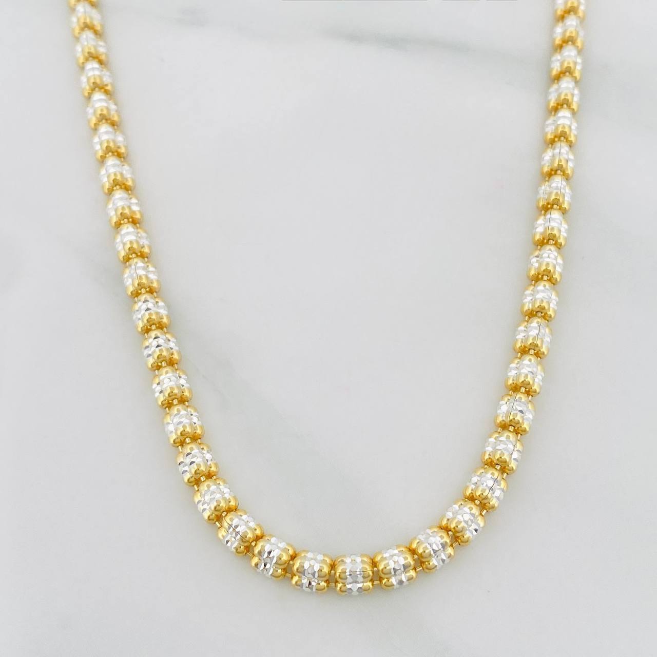 Cadena Ice 13.4g / 45cm / 3.5mm Plata Vermeil 925