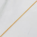 Pulso Aro Seguido 0.85g / 21.5cm / 0.8mm Oro Amarillo 18K
