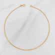 Pulso Aro Seguido 0.85g / 21.5cm / 0.8mm Oro Amarillo 18K