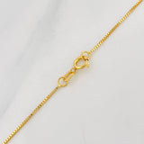Cadena Veneciana 2.1g / 55cm / 0.8mm Oro Amarillo 18K
