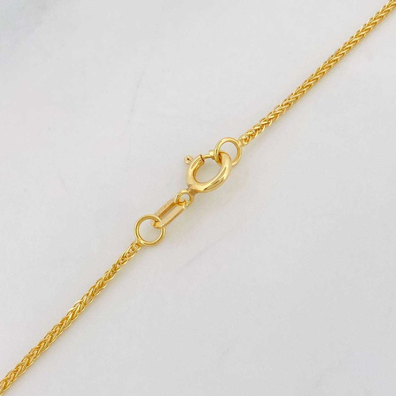 Cadena Franco 1.85g / 50cm / 0.8mm Oro Amarillo 18K