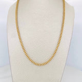 Cadena Ice 19.8g / 60cm / 3.2mm Dos Oros Amarillo Blanco 18K