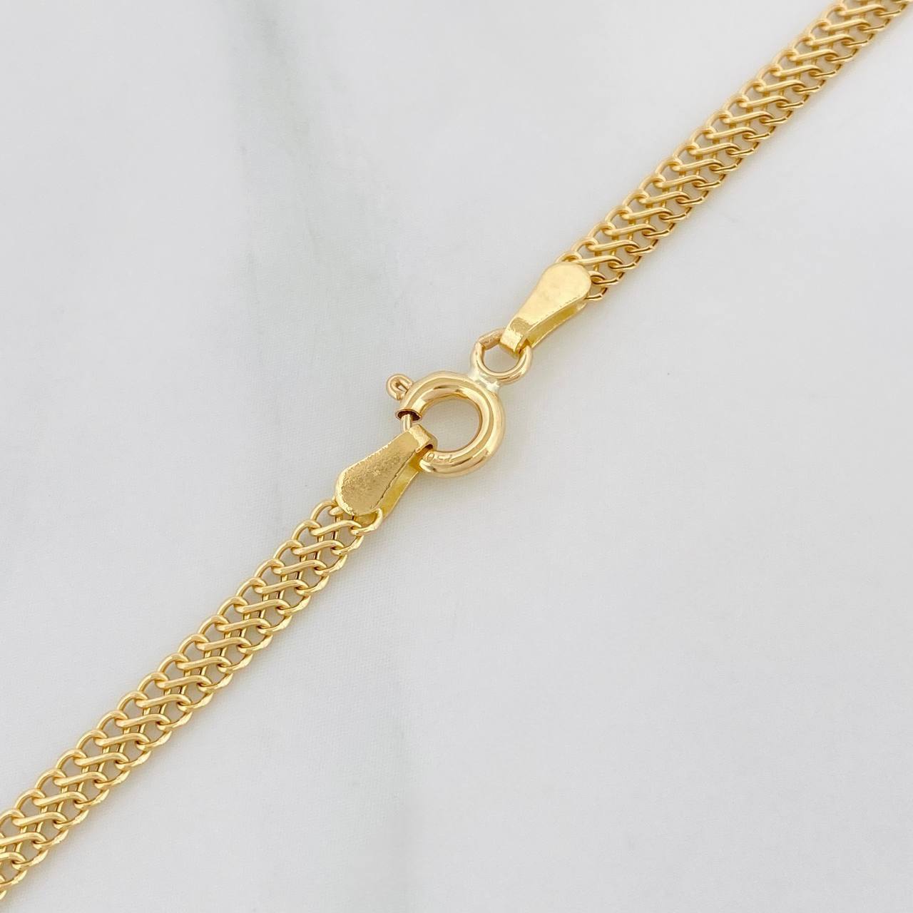 Cadena Sedusa 4.3g / 50cm / 3.9mm Oro Amarillo 18K