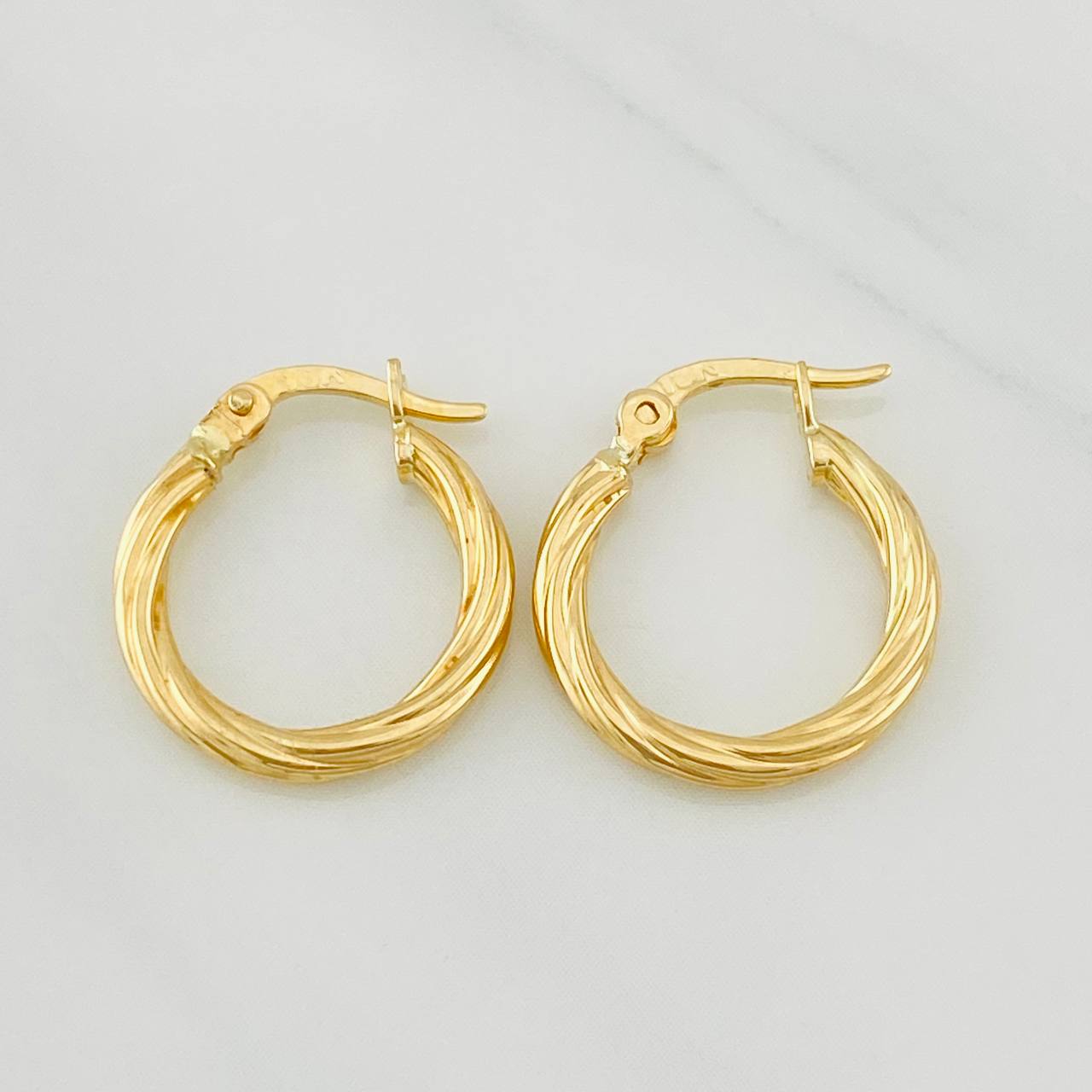 Candongas Mary 0.95g / 1.05cm Oro Amarillo 18K