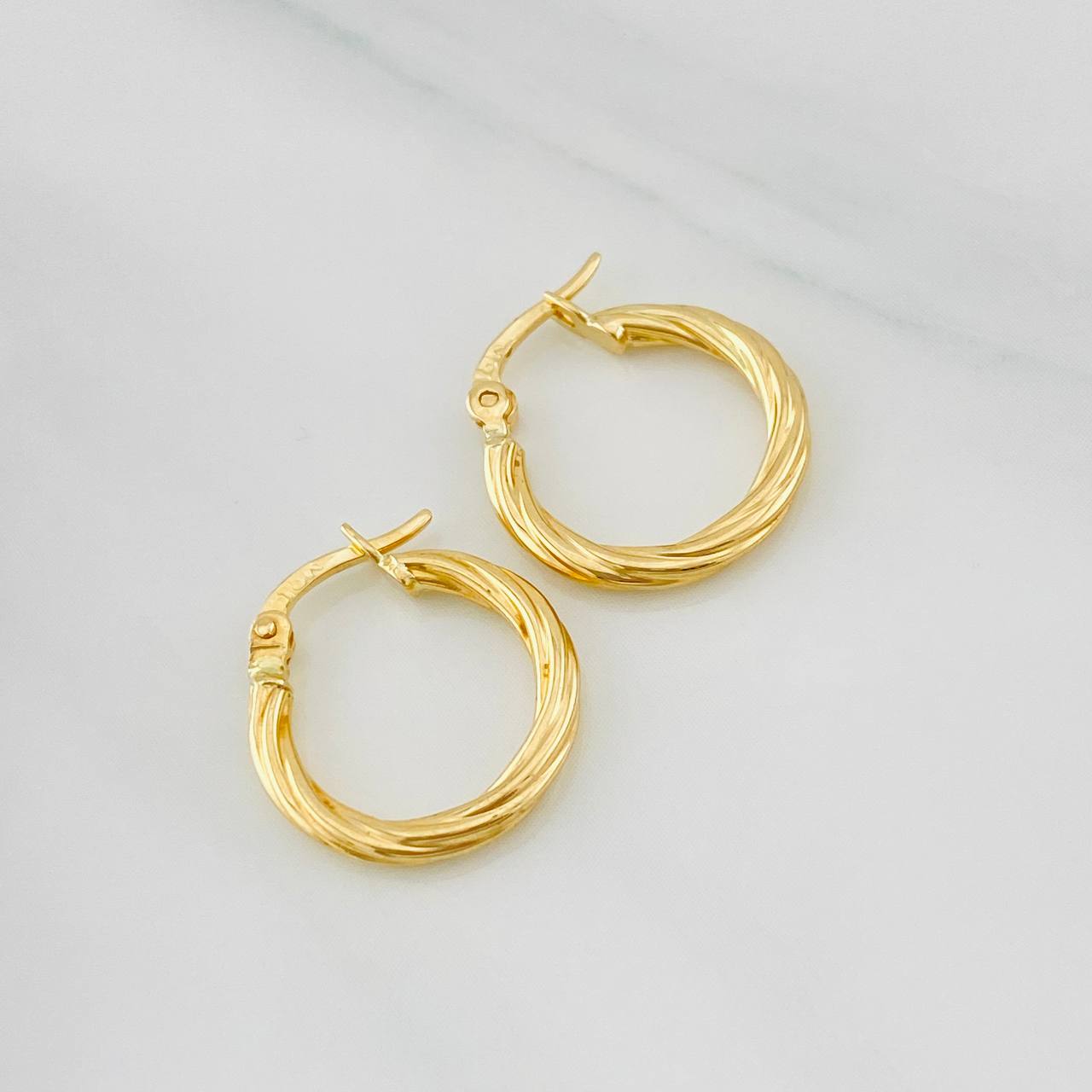 Candongas Mary 1.05g / 1.05cm Oro Amarillo 18K