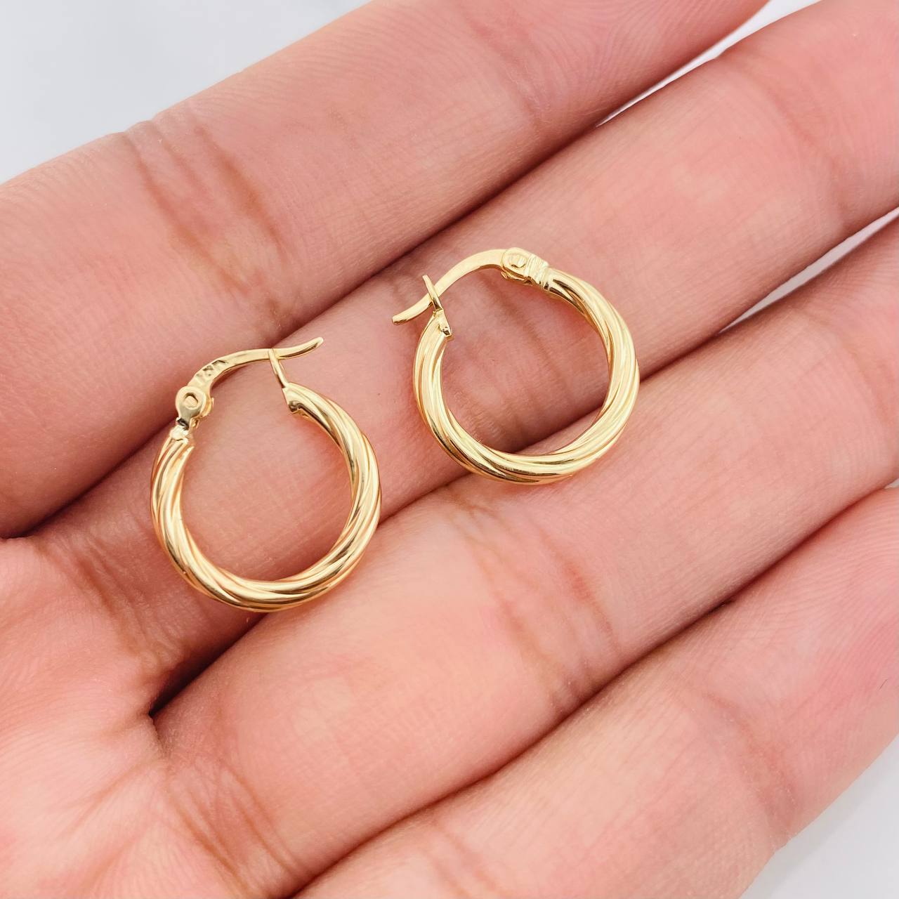 Candongas Mary 0.95g / 1.05cm Oro Amarillo 18K