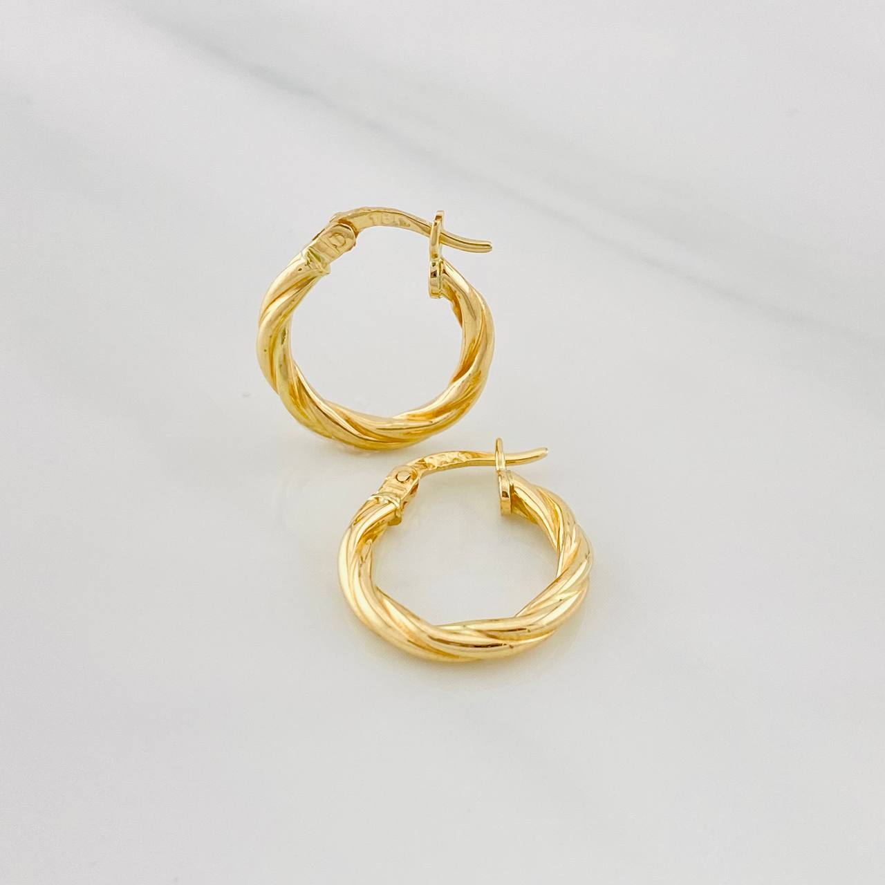 Candongas Mary 1.55g / 2cm Oro Amarillo 18K