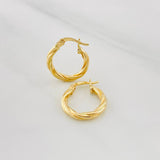 Candongas Mary 1.55g / 2cm Oro Amarillo 18K