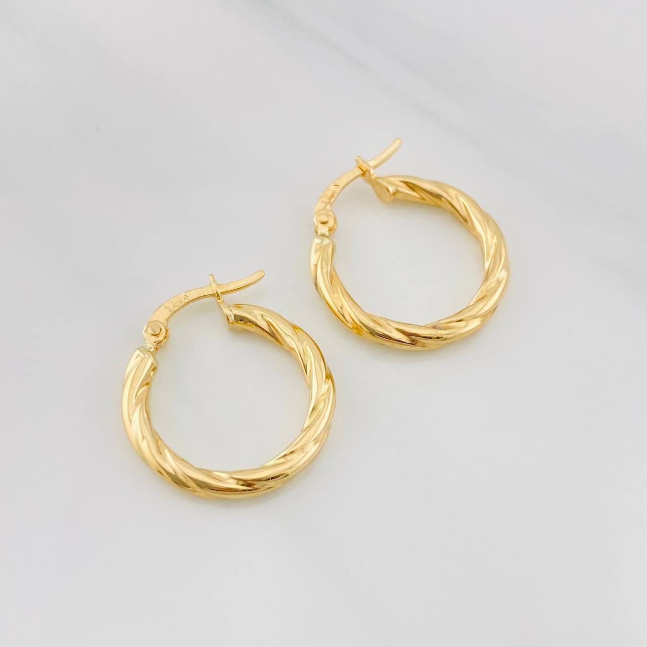 Candongas Mary 1.3g / 1.05cm Oro Amarillo 18K