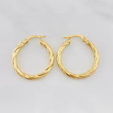 Candongas Mary 1.8g / 2.03cm Oro Amarillo 18K
