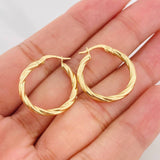 Candongas Mary 1.8g / 2.03cm Oro Amarillo 18K