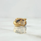 Herraje Pantera 3gr / 1.3cm / Circones Blancos Negros Naranja Oro Amarillo 18K *