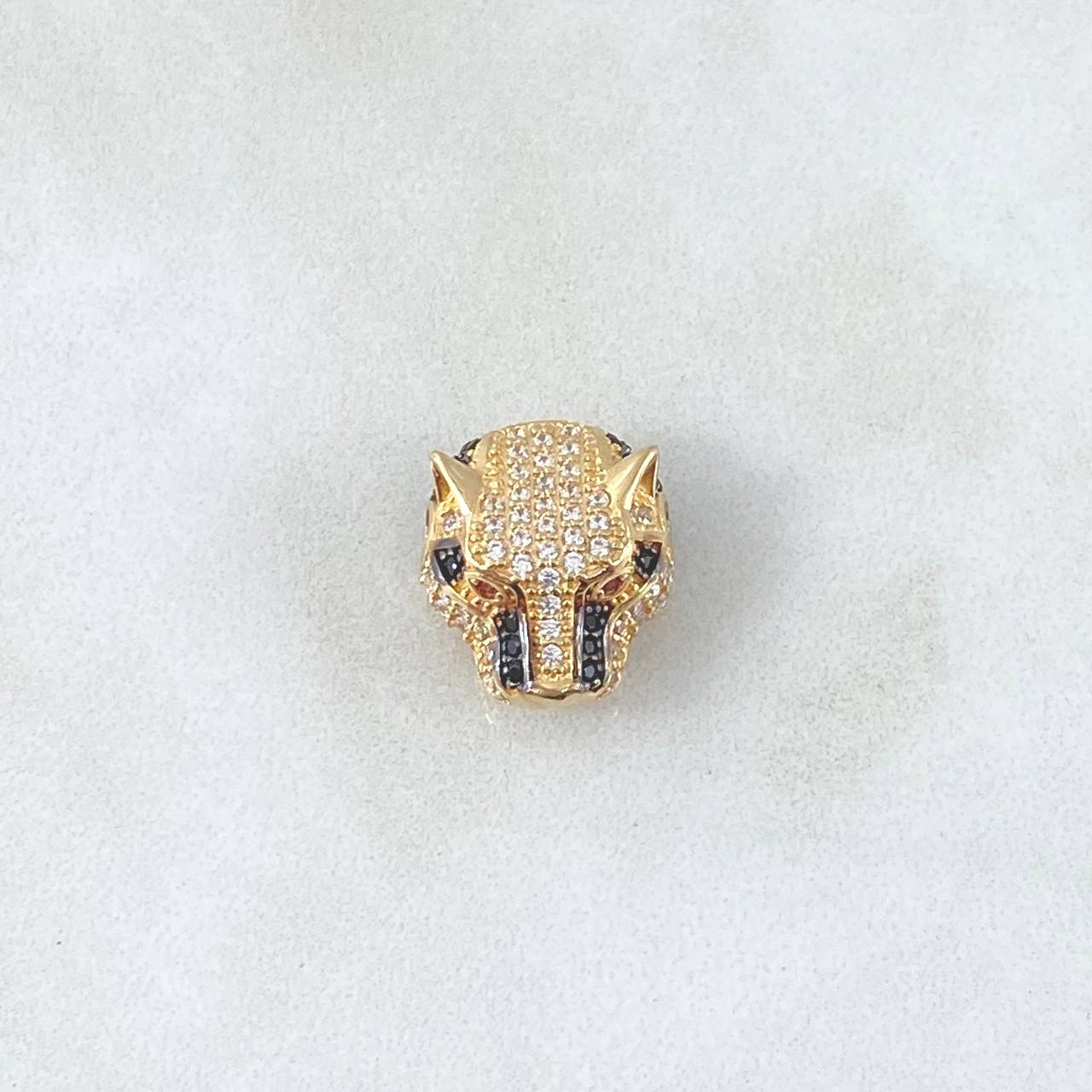 Herraje Pantera 3gr / 1.3cm / Circones Blancos Negros Naranja Oro Amarillo 18K *
