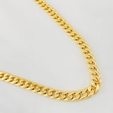 Cadena Cubana 13.95g / 70cm / 6.74mm Oro Amarillo 18K