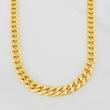 Cadena Cubana 13.9g / 70cm / 3.1mm Oro Amarillo 18K