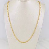 Cadena GC 4.9g / 60cm / 2.51mm Oro Amarillo 18K