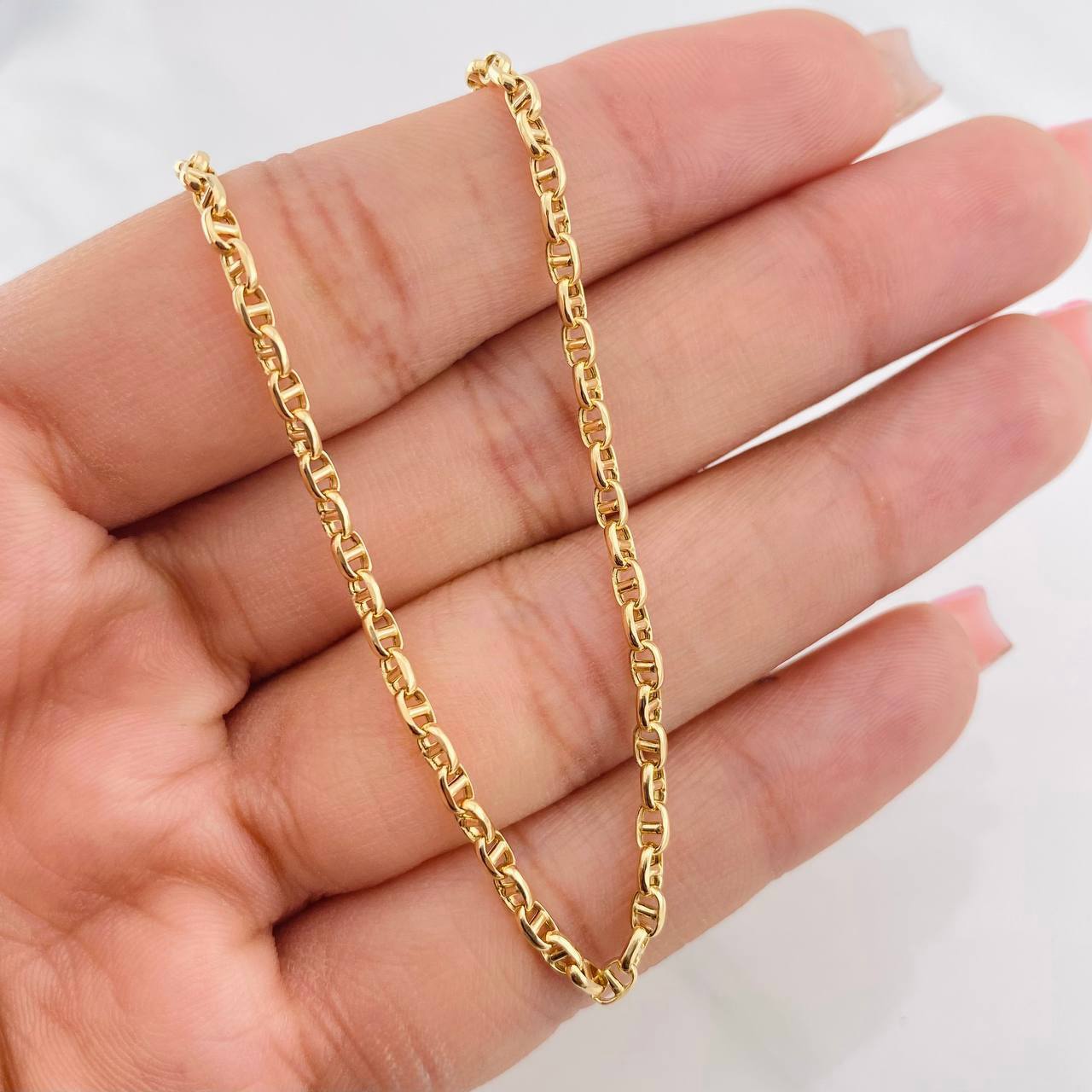 Cadena GC 4.9g / 60cm / 2.51mm Oro Amarillo 18K