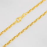 Cadena GC 4.9g / 60cm / 2.4mm Oro Amarillo 18K