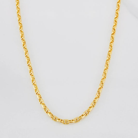 Cadena GC 4.9g / 60cm / 2.4mm Oro Amarillo 18K