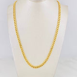 Cadena Cubana 11.55g / 60cm / 2.8mm Oro Amarillo 18K