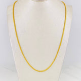 Cadena Franco 5.6g / 50cm / 0.95mm Oro Amarillo 18K