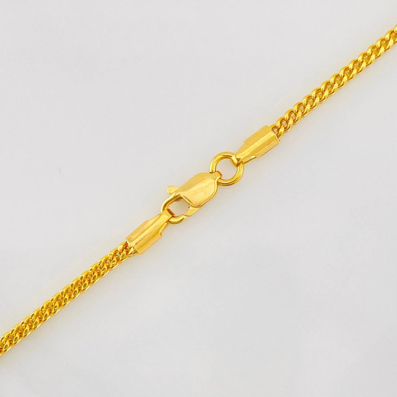 Cadena Franco 5.6g / 50cm / 0.95mm Oro Amarillo 18K