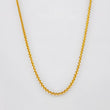 Cadena Franco 5.05g / 60cm / 1.74mm Dos Oros Amarillo Blanco 18K