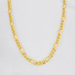 Cadena Figaro 9.15g / 60cm / 4.35mm Oro Amarillo 18K