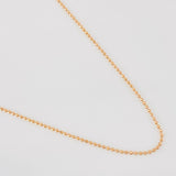 Cadena Militar 2.35g / 60cm / 1mm Oro Rosa 18K