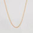 Cadena Militar 2.35g / 60cm / 1mm Oro Rosa 18K