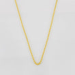 Cadena Militar 2.6g / 60cm / 1mm Oro Amarillo 18K