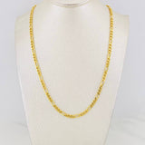 Cadena Figaro 11.25g / 65cm / 3.72mm Oro Amarillo 18K
