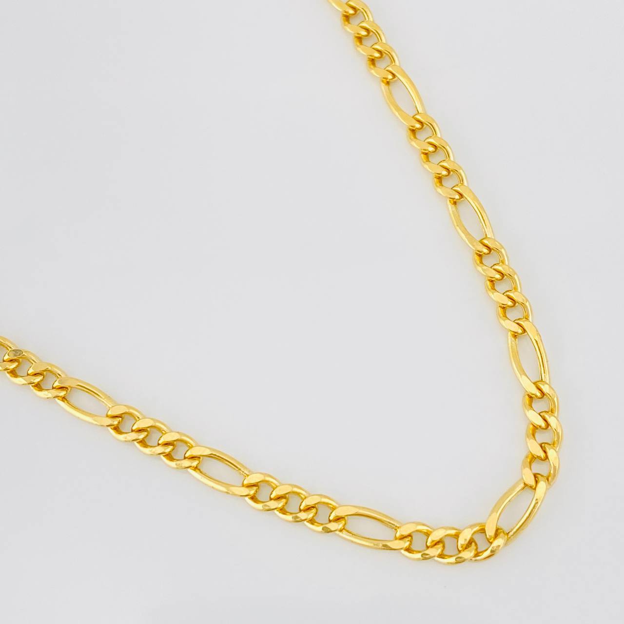 Cadena Figaro 11.25g / 65cm / 3.72mm Oro Amarillo 18K