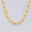 Cadena Rustica Punteada 9.2g / 50cm / 4.3mm Oro Amarillo 18K