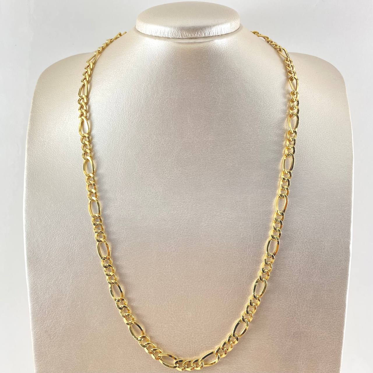 Cadena Figaro 18.25gr / 60cm / Oro Amarillo +1 18K