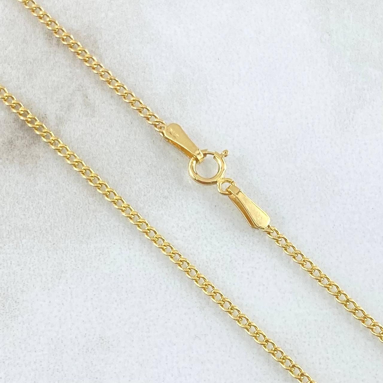 Cadena Cubana 1.8gr / 60cm / Oro Amarillo +1 18K