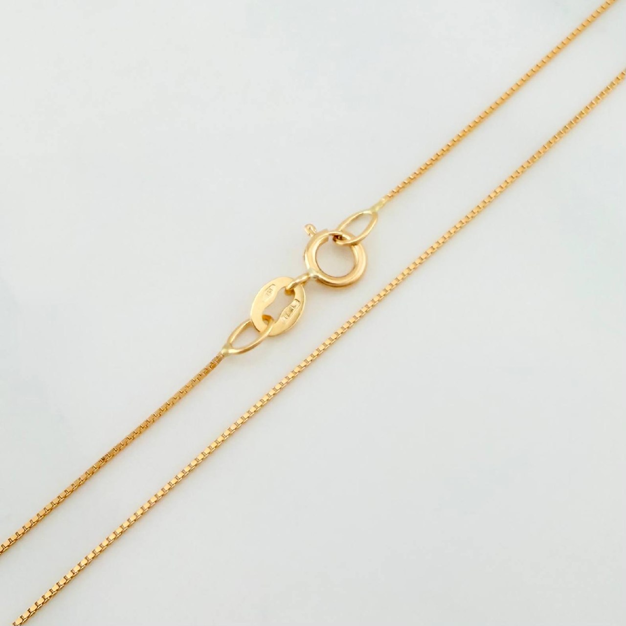 Cadena Veneciana 1.35 g / 50.5 cm / 0.6 mm Oro Amarillo 18K