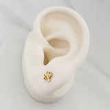 Topos Arbol 0.85 g / 4.2 mm Oro Amarillo 18K