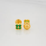 Topos Flor 1.05 g / 4.1 mm Oro Amarillo 18K