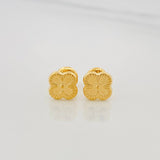 Topos Trebol 0.6 g / 4 mm Oro Amarillo 18K