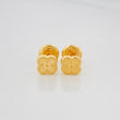 Topos Trebol 0.8 g / 5 mm Oro Amarillo 18K