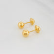 Topos Bola 0.7gr / 6mm Lisa Oro Amarillo 18K