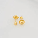 Topos Bola Diamantada 0.45 g / 3 mm Oro Amarillo 18K