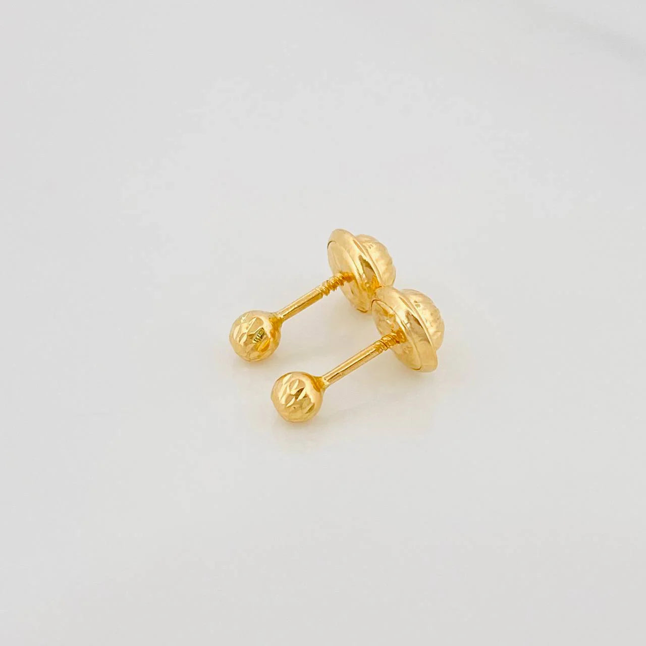 Topos Bola Diamantada 0.45 g / 3 mm Oro Amarillo 18K