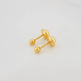 Topos Bola Diamantada 0.45 g / 3 mm Oro Amarillo 18K